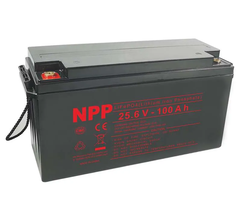 Літій-залізо-фосфатна акумуляторна батарея NPP 25.6V 100Ah (потужність 2560Вт) (VRLA Type)